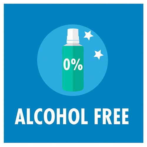 0% - Alcohol free