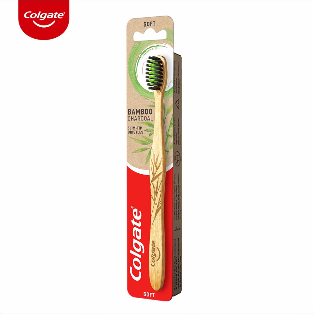 Colgate® Bamboo Charcoal Soft Toothbrush
