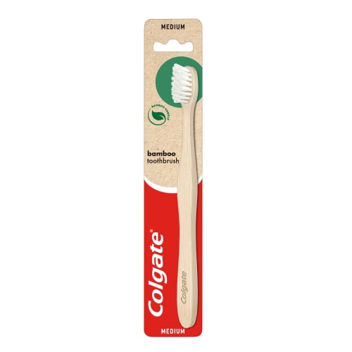 Colgate<sup>®</sup> Bamboo Medium Toothbrush