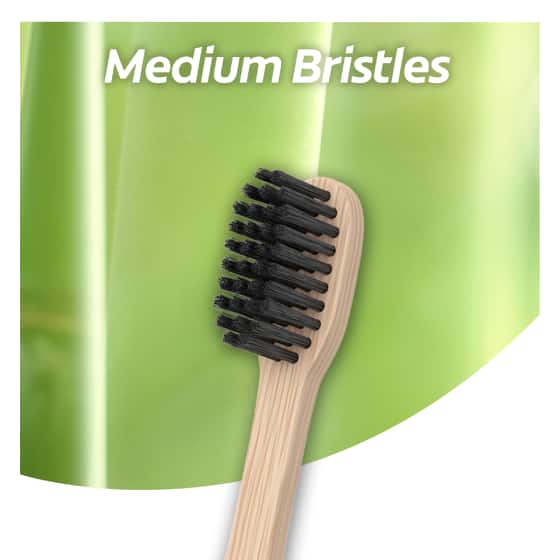 Medium bristles